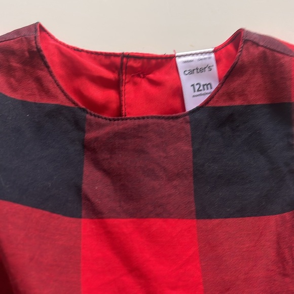 CARTER’S | Holiday Dress - Baby Girl’s Dress - 12 Months. Like new. Worn once. - Picture 3 of 5